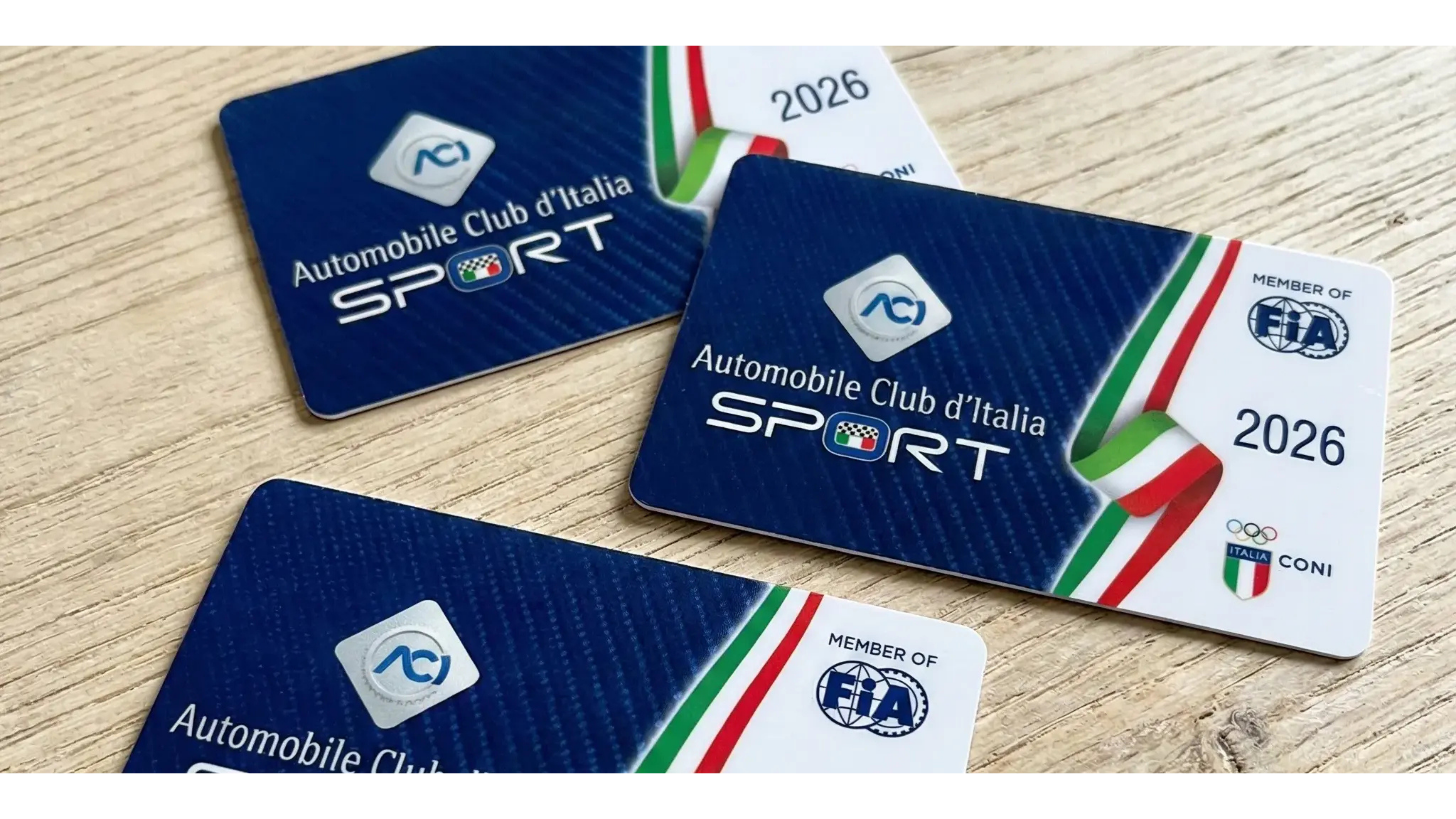 Esempio della licenza ACI Sport 2026